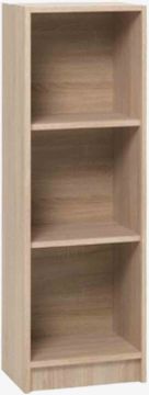 Kệ sách 3 tầng | HORSENS | gỗ công nghiệp | màu sồi | R40xS30xC120cm