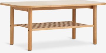 Bàn cafe | LYNGVIG | gỗ công nghiệp | màu sồi | R60xS45xD110cm