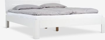 Giường | OLSKER | gỗ công nghiệp | trắng | R160xD200cm