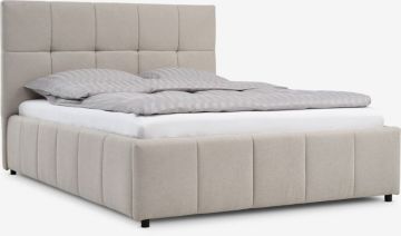 Giường | VEMMELEV | gỗ công nghiệp | be | R180xD200cm