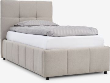 Giường đơn | VEMMELEV | gỗ công nghiệp | be | R90xD200cm