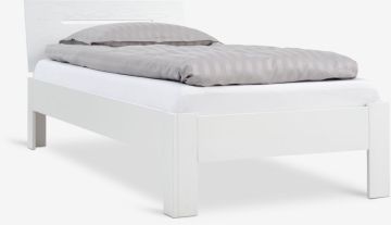Giường đơn | OLSKER | gỗ công nghiệp | trắng | R90xD200cm