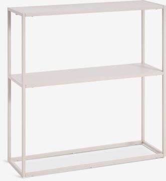 Kệ trang trí | VIRUM | kim loại | be | R80xS26xC81cm