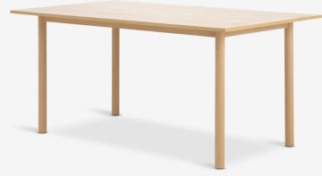 Bàn ăn | ALSTED | gỗ công nghiệp/kim loại | màu sồi | R90xD160xC75cm