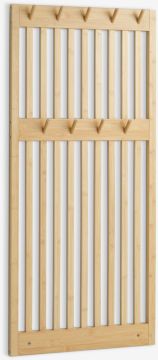 Móc treo quần áo | EGTVED | tre | màu tự nhiên | R50xS9xC110cm