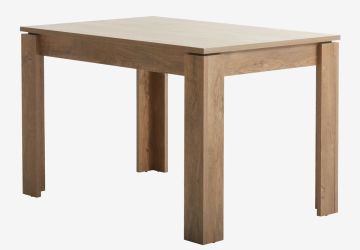 Bàn ăn | VEDDE | gỗ công nghiệp | màu sồi đậm | R80xD120xC76cm