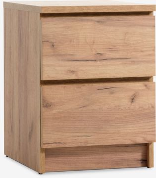 Tủ đầu giường | LIMFJORDEN | gỗ công nghiệp | màu sồi | R41xS48xC56cm