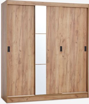 Tủ quần áo | ODDER | gỗ công nghiệp | màu sồi | R179xS62xC201cm