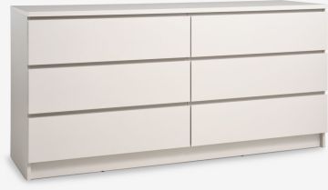 Tủ ngăn kéo 6 ngăn | LIMFJORDEN | gỗ công nghiệp | be | R161xS48xC79cm