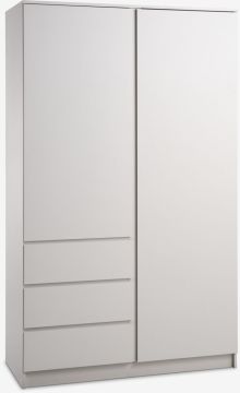Tủ quần áo | LIMFJORDEN | gỗ công nghiệp | màu be | R120xS58xC200cm