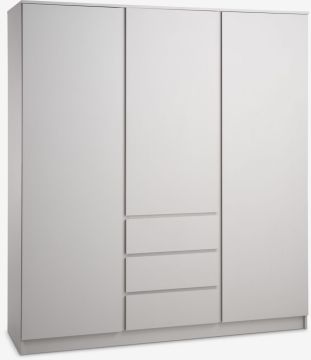 Tủ quần áo | LIMFJORDEN | gỗ công nghiệp | màu be | R180xS58xC200cm