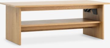 Bàn cafe mở rộng | DAUGBJERG | gỗ công nghiệp | màu sồi ấm | R60/100xD120xC45/56cm