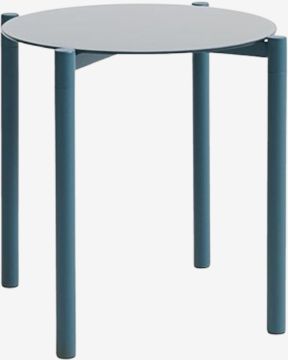 Bàn góc | ULSTEINVIK | kim loại | xanh | Ø46xC45cm