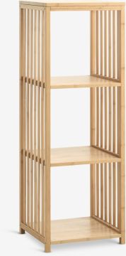 Kệ sách 3 tầng | BALLUM | tre | màu tự nhiên | R37xS32xC107cm