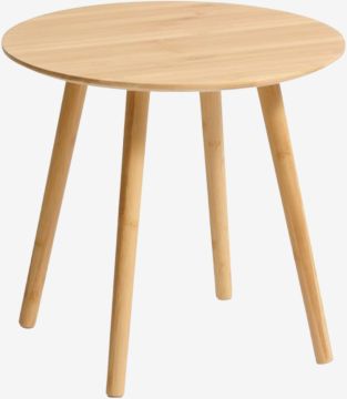 Bàn góc | VANDSTED | tre | màu tự nhiên | Ø45xC42cm