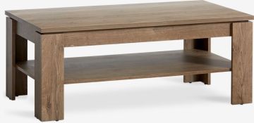 Bàn cafe | VEDDE | gỗ công nghiệp | màu sồi đậm | R60xD110xC45cm