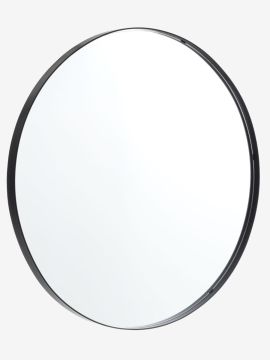 Gương | MARKE | kim loại | đen | Ø70cm