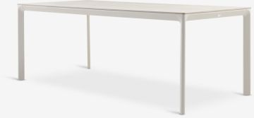 Bàn ăn  | KUMLA | ceramic/nhôm | be | R95xD200xC74cm