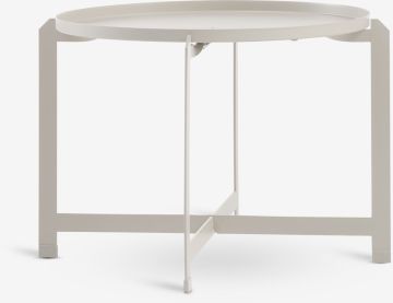 Bàn góc | BORRE | thép | be | Ø50xC40cm
