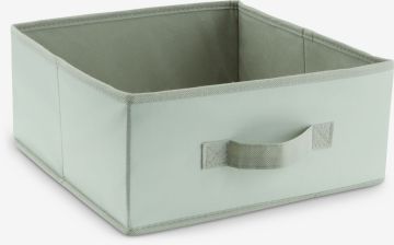 Hộp đựng | ALBAN | polyester/giấy nén | xanh lá nhạt | R28xD28xC13cm