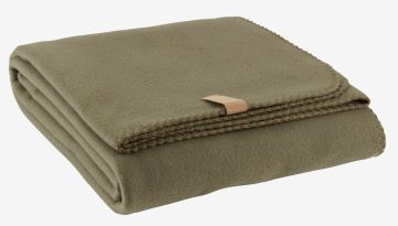 Chăn sofa | DAGLILJE | polyester | xanh lá | R130xD170cm
