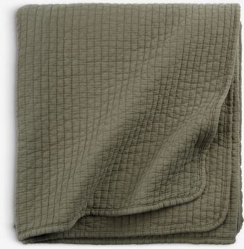Chăn chần | SIVBLOM | cotton | xanh lá đậm | R130xD180cm