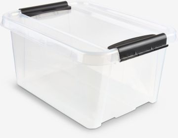 Hộp đựng có nắp | PROBOX | nhựa PP | màu trong suốt | R40xD51xC25cm | 32L