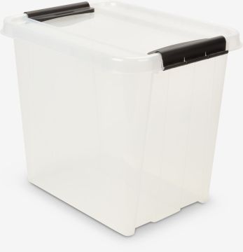 Hộp đựng có nắp | PROBOX | nhựa PP | màu trong suốt | R40xD51xC43cm | 53L