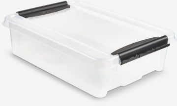 Hộp đựng có nắp | PROBOX | nhựa PP | màu trong suốt | R29xD39xC11cm | 8L