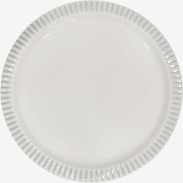 Đĩa | OLE | gốm | trắng/xám | Ø25.4xC2.1cm