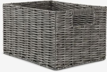 Giỏ đa năng | CASPERSEN | sắt/nhựa | xám | R20xD26xC16cm
