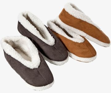 Dép trong nhà | ARON | polyester | be/xám | size 36-45