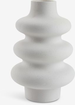 Lọ hoa | ALVIS | dolomite | trắng | Ø20xC30cm