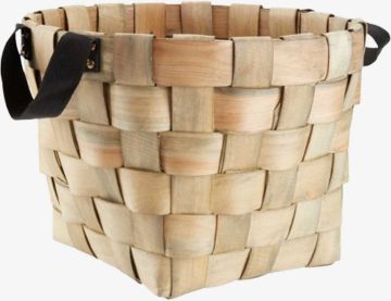 Giỏ đựng | HJALMER | sợi gỗ | màu tự nhiên | Ø42xC30cm