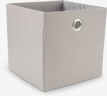 Hộp đựng | GERVALD | vải polyester/giấy nén | xám | R30xD30xC30cm