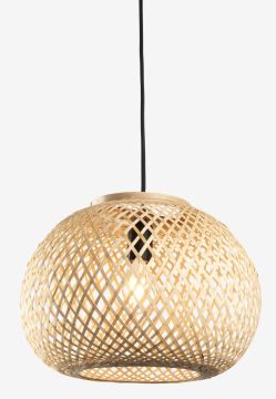 Đèn thả | SIGVARD | tre | màu tự nhiên | Ø35xC25cm