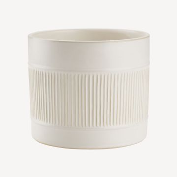 Chậu cây | KLEMENT | gốm | màu tự nhiên | Ø17xC20cm