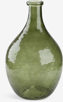 Lọ hoa | VILBERT | thủy tinh | xanh lá | Ø27xC45cm