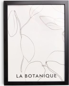 Khung ảnh | VALTER | nhựa PS/acrylic | đen | R18xC24cm