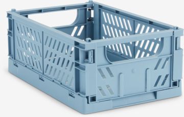 Hộp đựng | MILAS | nhựa PP | xanh | R17xD25xC10cm