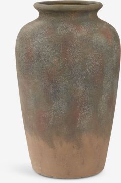 Lọ hoa | TOMMY | gốm | xám/nâu | Ø26xC44cm