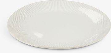 Đĩa | STEFFEN | gốm | trắng | Ø27cm