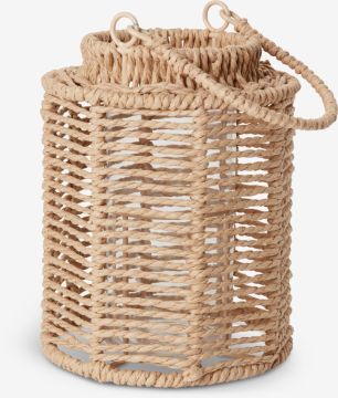 Đèn lồng | MANDRUP | thủy tinh/giấy | màu tự nhiên | Ø15xC20cm
