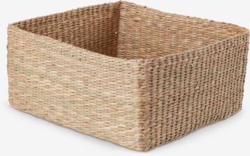 Hộp đựng | GUSTAV | sợi cói | màu tự nhiên | R28xD28xC13cm