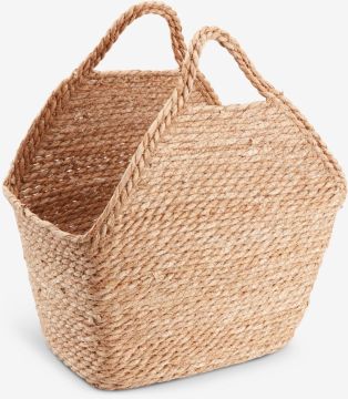 Giỏ đa năng | MICHAEL | sợi cói | màu tự nhiên | R22xD38xC43cm