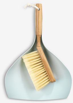 Bộ chổi quét nhà | MILO | tre/nhựa | xanh ngọc | R25xD35cm