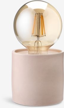 Đèn trang trí | ARNOLD | nhôm/thủy tinh | hồng | Ø9xC16cm
