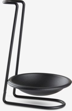 Giá đựng đồ bếp  | ARNT | thép không  | đen |  Ø11xC18cm