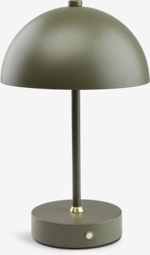 Đèn bàn | KENT | thép/nhựa ABS | xanh lá | Ø16xC25cm