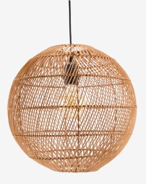 Đèn thả | HAAKON | sợi mây/kim loại | nâu | Ø35cm